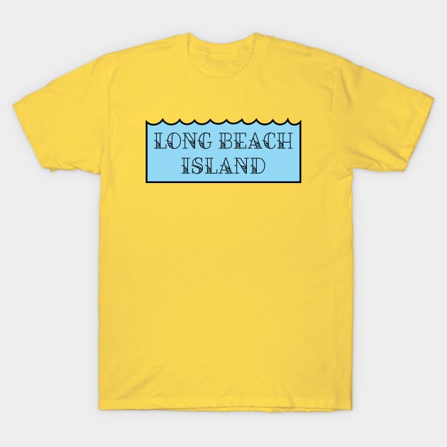 Long Beach Island T-Shirt by MAS Design Co